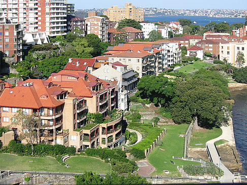 Blick von der Harbour Bridge