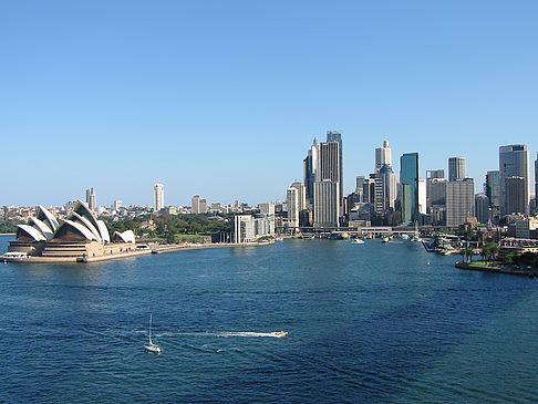 Foto Blick von der Harbour Bridge