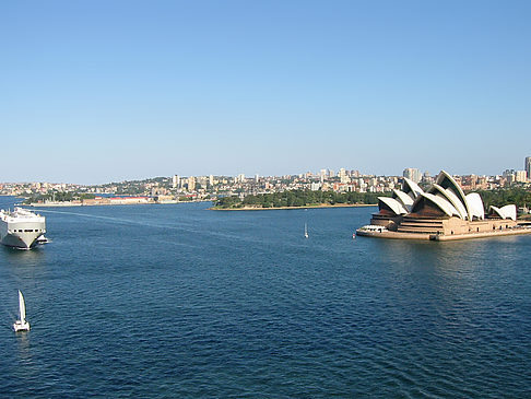 Fotos Blick von der Harbour Bridge