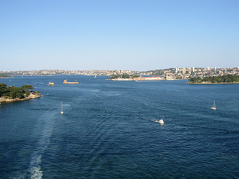 Foto Blick von der Harbour Bridge