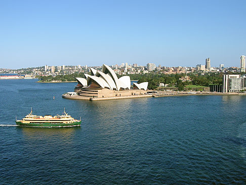 Blick von der Harbour Bridge Foto 