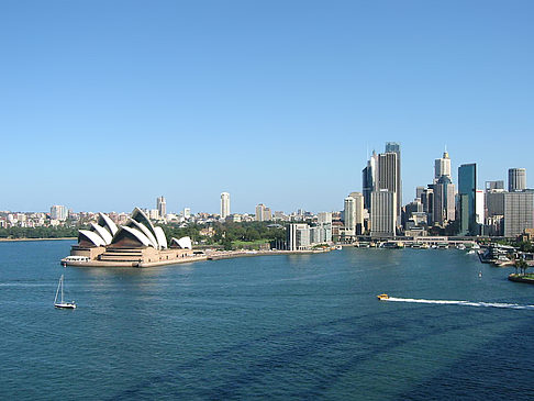 Blick von der Harbour Bridge Foto 