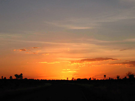 Foto Sonnenuntergang