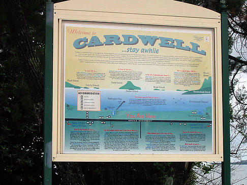 Foto Schild von Cardwell