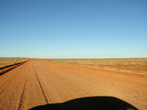 Fotos Straße im Outback