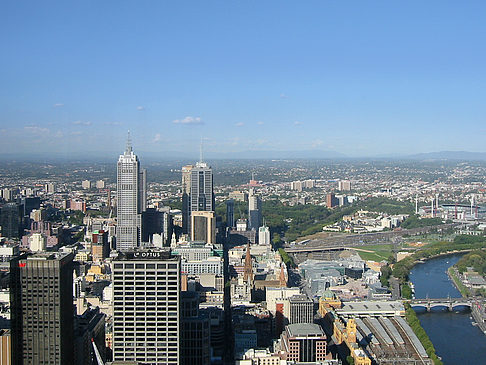 Foto Melbourne von oben