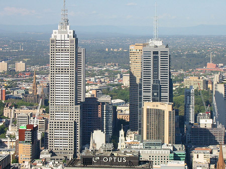 Melbourne von oben