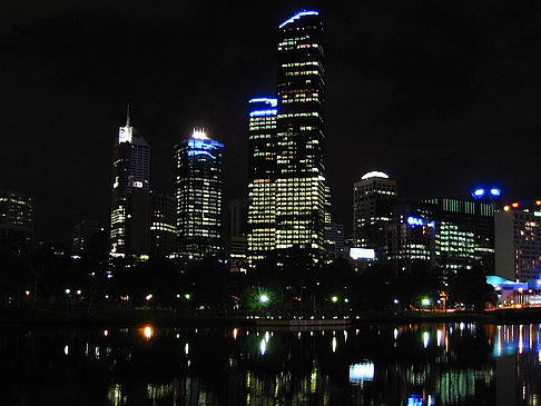 Fotos Melbourne in der Nacht