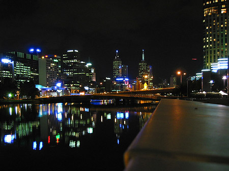 Fotos Melbourne in der Nacht