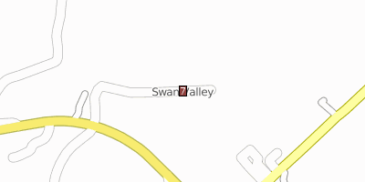 Swan Valley Stadtplan